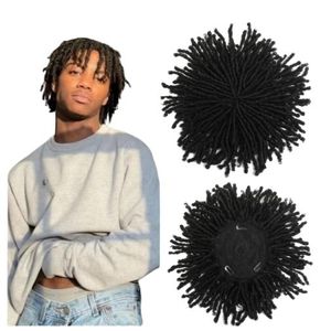 Short Dreadlock Hair Extensions With Clips - Black