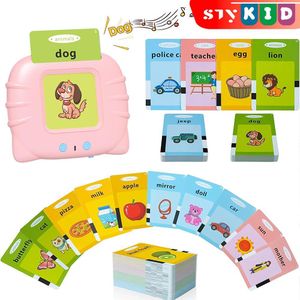 STY Card Early Education Machine 224 Words on 112 Cards Insert Card to Read for Kids 4-6 Yrs