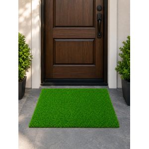 Artificial Grass Door Mat  60cmx 70cm - Green