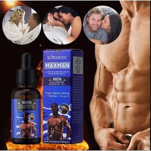 Max Man Penis Enlargement Essential Oil & Enhancement - 40ml