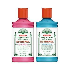 Euthymol Mild and Fresh Blend Mouth Wash - 500ml x 2