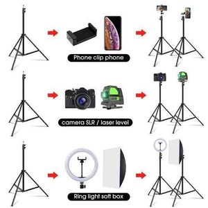Professional 8806 Adjustable Tripod Stand for Smartphones, Studio Light, Softbox, Camera & Ring Light Stand