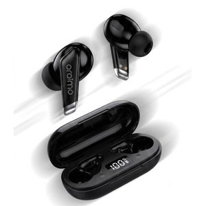 Oraimo Earbuds MG-520 True Wireless Earbuds With Clear Call Technology Wireless Bluetooth Earbuds Black Earbud Stereo Headset For Daily Travel And Use