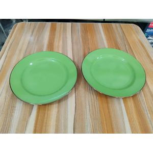 2pcs ceramic plates