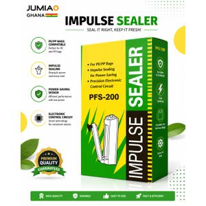 Impulse Sealer PFS-200 Manual Heat Sealing Machine for PE/PP Bags