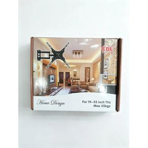 ADJUASTABLE TV WALL MOUNT(19-55) BLACK