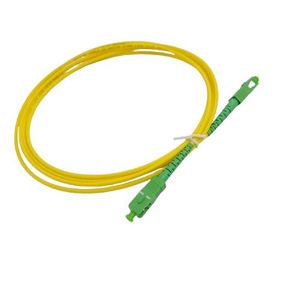 High-Performance Fibre Optic Patch Cable – SC/APC to SC/APC Single Mode Cable (Yellow) - 1.8m