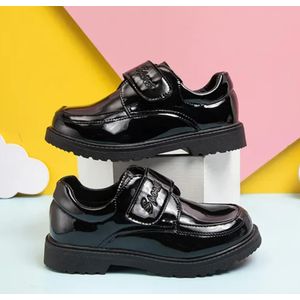 Arsuxeo Boys Leather Back to School Student Performance Shoes