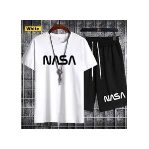 Yixin Yixin Men's Casual White T-Shirt & Pants Set - Short Sleeve, M-XXXXL