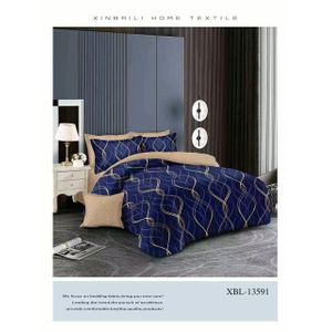 Elegant Super King Size Duvet/Comforter Sets 7 Pieces - Multicolor