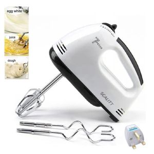 7 Speed Electric Hand Mixer Whisk Egg Beater Blender