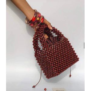 Ramaqi bead-burgundy
