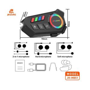 Jeqang JH-M851 helmet  Bluetooth  earphones