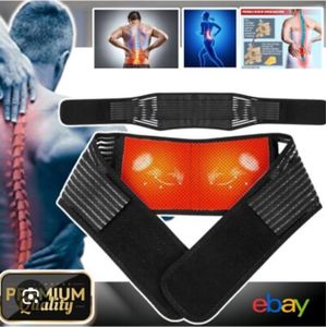 AD Multifunctional Lumber Waist Heating Brace for Pain Relief- Multicolour
