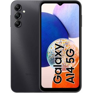Samsung Galaxy A14 5G 6.6" 6GB RAM + 128GB - Double SIM USB Type-C - 5000 mAh - Black
