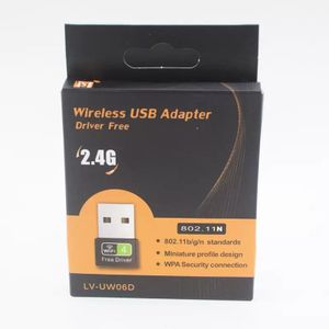 Wifi Wireless USB Adapter-Black