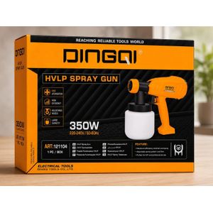 DINGQI 350W HVLP Electric Spray Gun – 800m