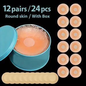 Pack of 24 reusable round n_ipple covers 12 pairs