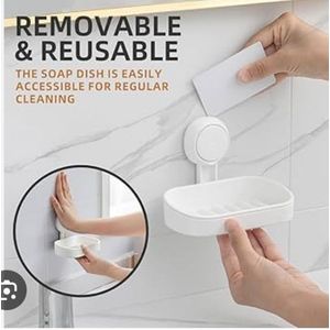 A B Gee Attachable Bathroom Toilet Roll Holder - White