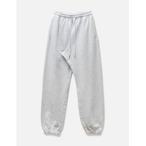 Unisex Oversized Heavyweight Cuffed Sweatpants - Heather Grey