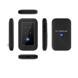 Jio 4G LTE Portable Mobile WiFi Hotspot Router - Black