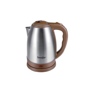 Sonifer 1.8L Cordless Electric Kettle with Stainless Steel Housing – 1500W - Black