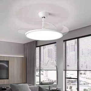 SUMMER WIND Luxury LED Ceiling Fan light + Remote Control Set - 36W - White