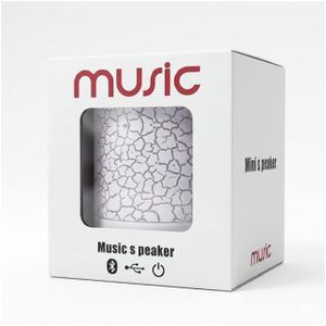 Mini Wireless music box - premium crackle Design Bluetooth Speaker for Home and Travel 