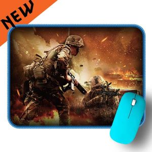 Weibo K6 Thick 32x24cm Waterproof Anti-Slip Gaming Keyboard Mat / Mouse Pad - Black