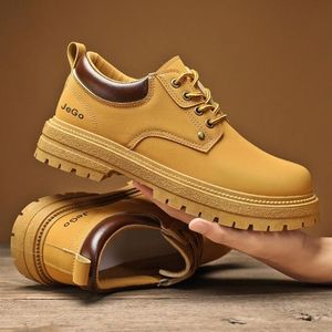 Men's Fashion Casual Shoes Men's Loafers Constantine Boot Martin Shoes-Brown - Brown - EU 44