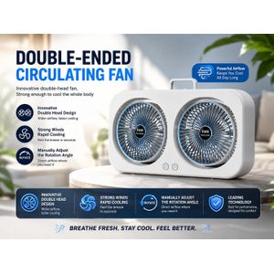 Best Portable Double-Ended Circulating Fan