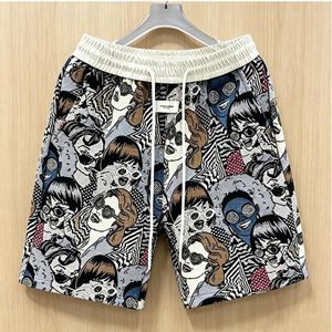 Dapperman Men's Elastic Cargo Pants Shorts Nicker Joggers Beach Wear- Blue