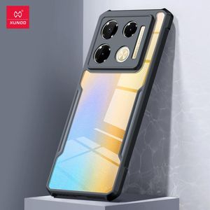 Infinix Note 40 Pro 5G / Note 40 Pro (+) 5G Shockproof Transparent Case - Black 