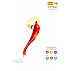 Infrared Massage Hammer TK-808A – Deep Tissue Body Massager for Pain Relief & Relaxation  Jumia Ghana