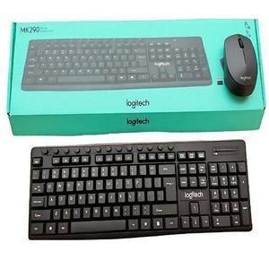 Logitech Mk290 Wireless Keyboard & Mouse Combo - Black