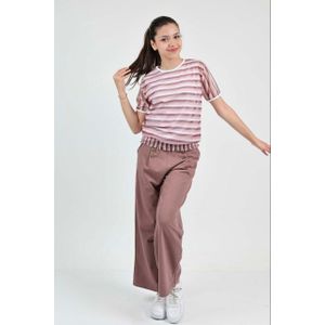 2 piece Causal wear - brown and white 