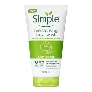 Simple Moisturizing Facial Wash Kind To Skin - 150 ml
