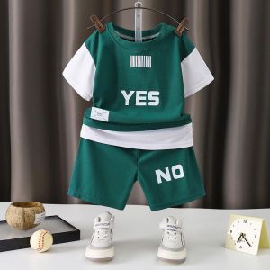 Baby Boy Cotton Sport Clothes Set Infant Toddler 1-12Y