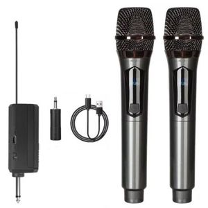 Professional handheld wireless microphone for parties, karaoke, church, performances, meetings