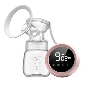 GALUIN Electric Breast Pump Baby Bottle 180ml -Pink