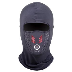 Genetic Summer UV Protection Balaclava Breathable Face Mask for Cycling & Hiking- Black
