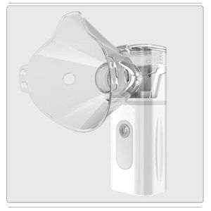 Mini Portable Nebulizer - Ultrasonic Cool Mist Inhaler, 1.5W, 5ml, USB/Battery Powered, Fast Atomization