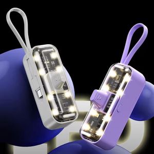 High Capacity PD22.5W Super Fast Charging Ultra Small Portable Power Bank with LED Digital Display 20000mAh 20W Inputge