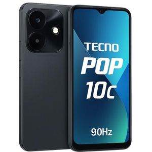 TECNO Pop 10c -6.67" 64GB ROM -2GB -13 MP REAR/8MP front 5000mAh 