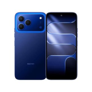 TECNO Spark 50 4G – 128GB Storage – 4GB RAM – 7000mAh Mega Battery – 120Hz 6.78" Display – 50MP AI Camera – IP64 – Android 16 – Halo Blue