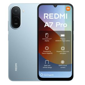 Redmi A7 Pro - 6.9" 64GB ROM 4GB RAM/ Android 16 - Mist Blue