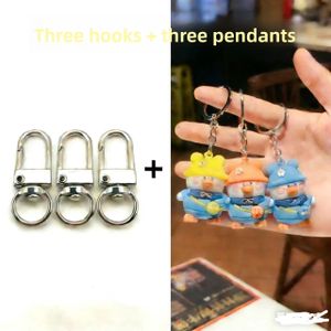 3 Fashionable Little Duck Keychains, Cute Accessories