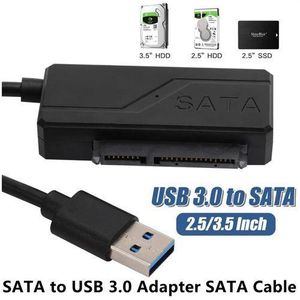 SATA to USB 3.0 Cable for 2.5/3.5 Inch External Hard Drive Enclosure, HDD SSD Hard Drive