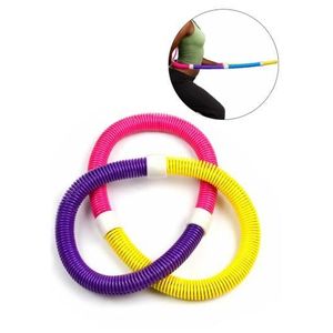 860g PVC Spring Fitness Hoop - Soft Adult Workout Belly Slimming Hoop for Waist Training - Three Colors