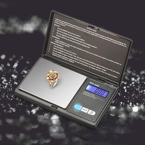 Miniature Digital Scale 500g 0.01 High-precision Electronic Pocket Scale Gold Weight Kitchen Scale Gram Microscopic Electronic Scale Pocket Digital Scale